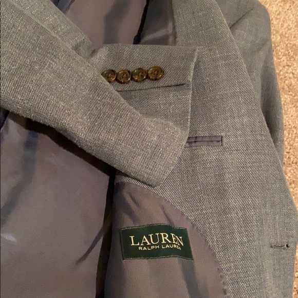 Men’s Jacket Blue Navy Macy’s Lauren Ralph Lauren - Picture 4 of 5